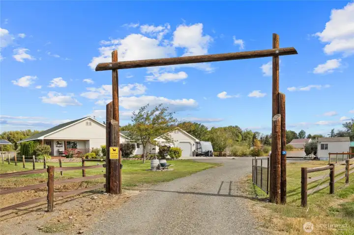 Welcome to this versatile property - everything to satisfy the horse and animal lover or a hobby or motorsports enthusiast