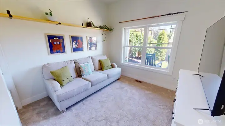 Bedroom or den on the main floor