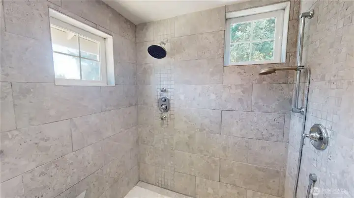 Primary shower