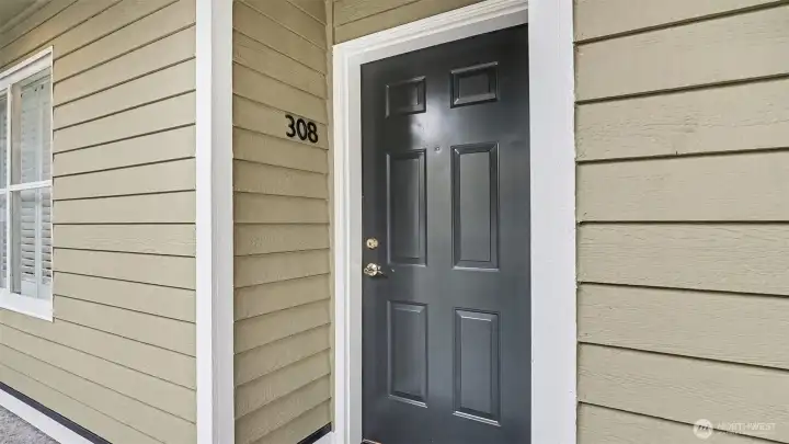 Front door to your home.