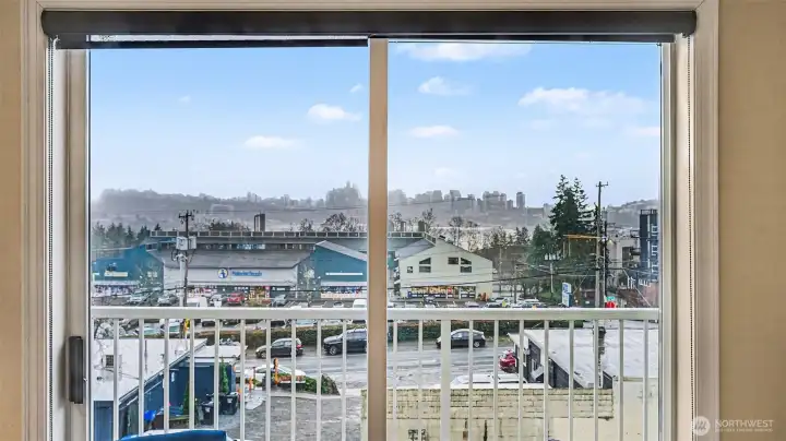 View, Lake Union.  Great coffee steps away too.
