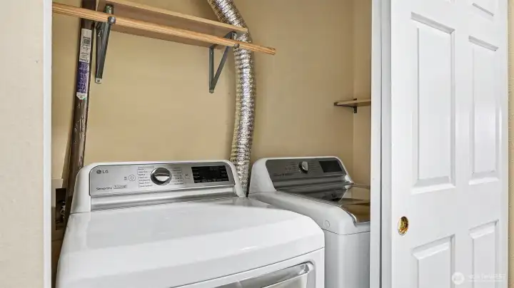 Full size Washer/Dryer.