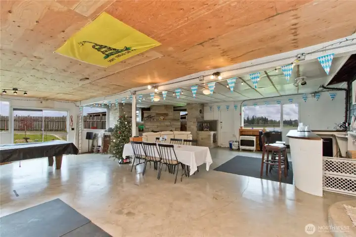 Great room in the cabana