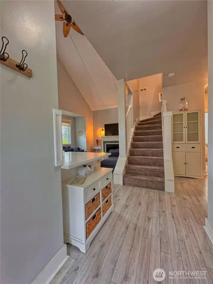Welcoming entryway sets the tone with warmth, charm, and inviting appeal. Welcoming entryway sets the tone with warmth, charm, and inviting appeal.