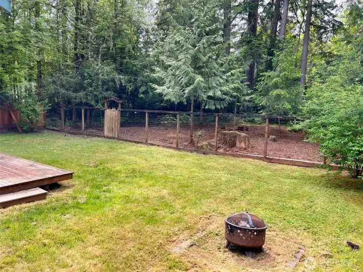 Additional rear yard views