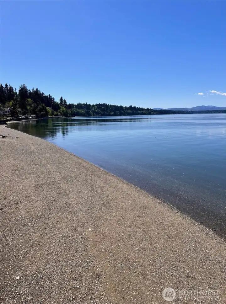 As a resident you have access to this pristine beach