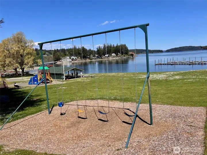 Playground and park space