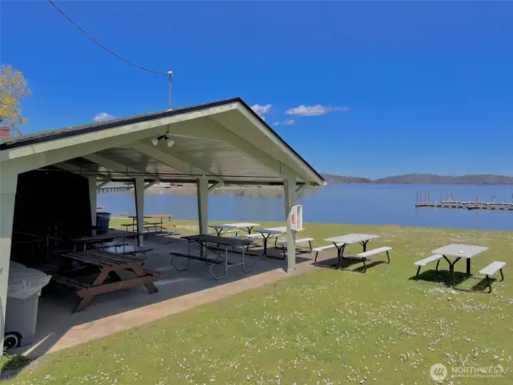 Ideal setting for play and picnics and swimming