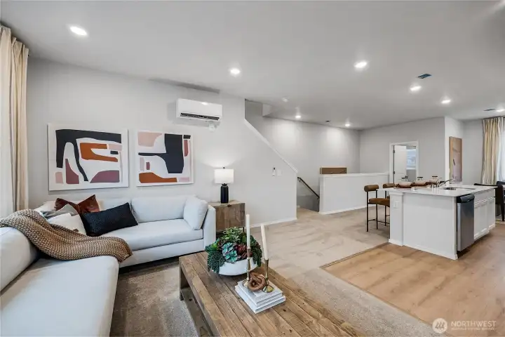 Great room open concept