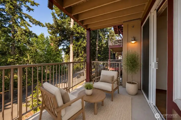 Private deck