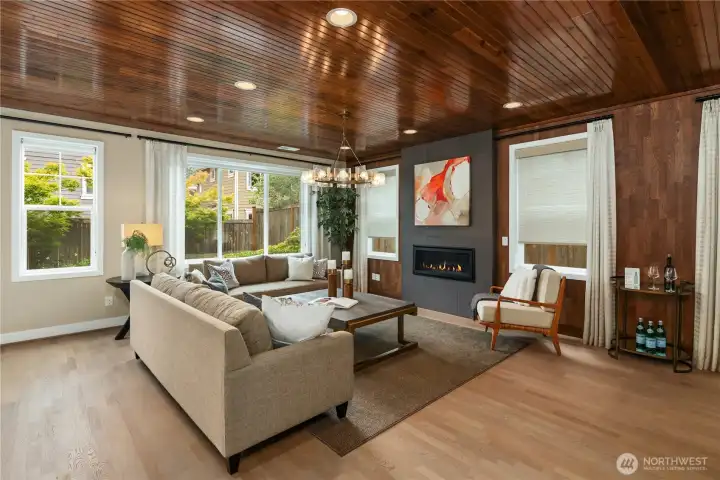 Warm and inviting with plenty of space for everyone. Warm and inviting with plenty of space for everyone.