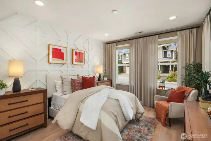 Main floor guest room perfect for multi generational living. Main floor guest room perfect for multi generational living.