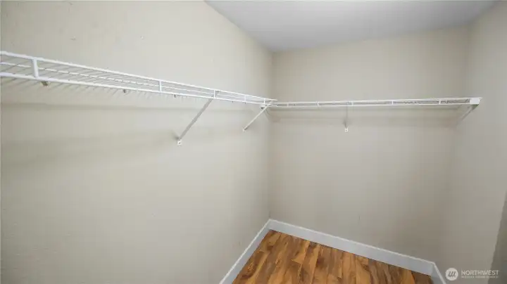 Primary Walk-In Closet