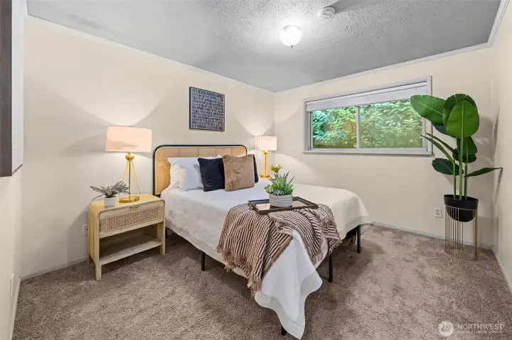 Wake to peaceful greenery and exceptional privacy outside your window. Wake to peaceful greenery and exceptional privacy outside your window.