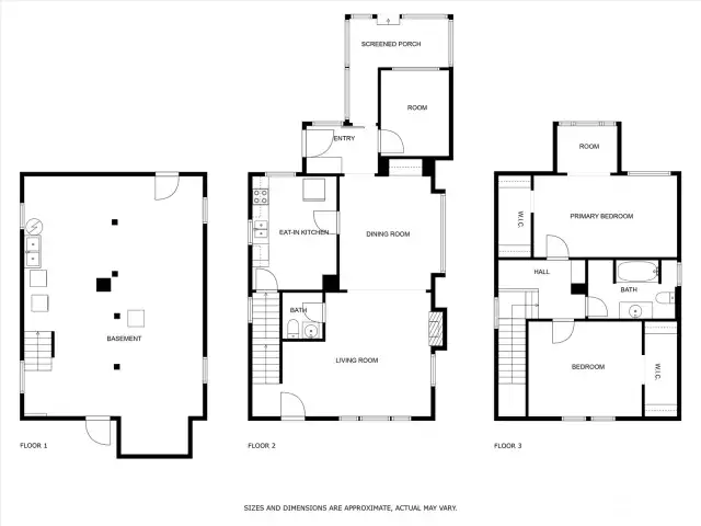 Floor Plans of Existing House