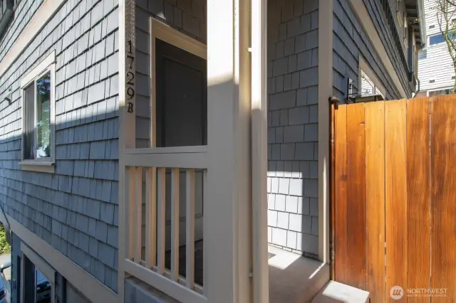 Front entry direct to main floor living