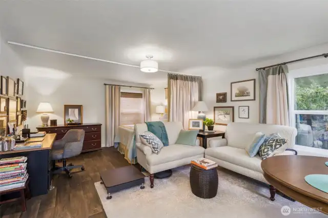 Upper unit living room