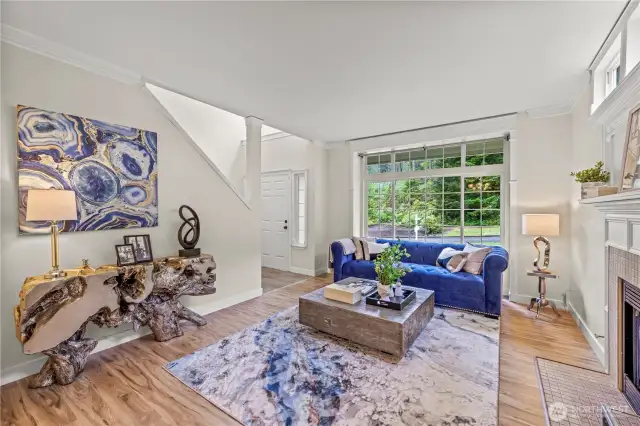 Entry living area