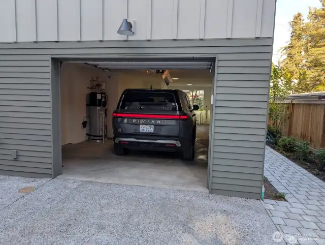 spacious garages with EV charging!