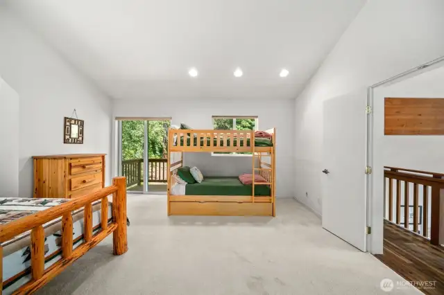 Primary upper bedroom