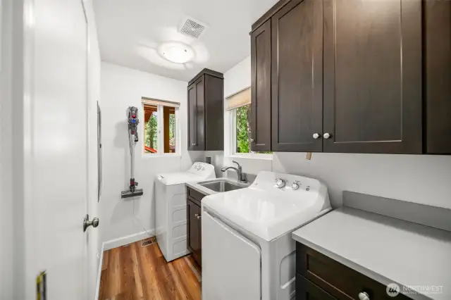 Chalet Laundry room.