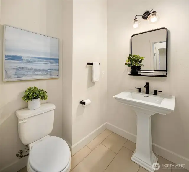 1/2 bath
