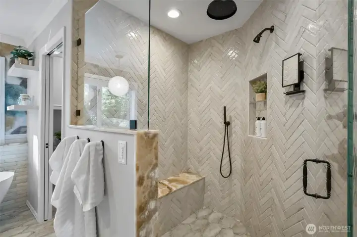 Shower detail