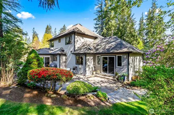 Back of the home