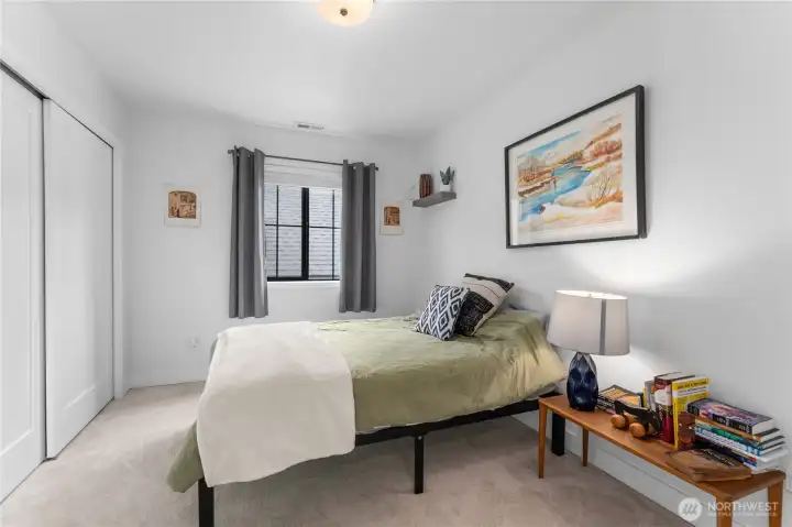 3 of 4 bedrooms on the upper level of the home.