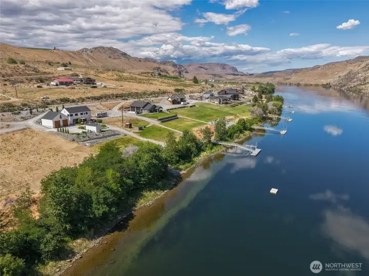 .84 of an acre with 100 ft of Columbia River waterfront.