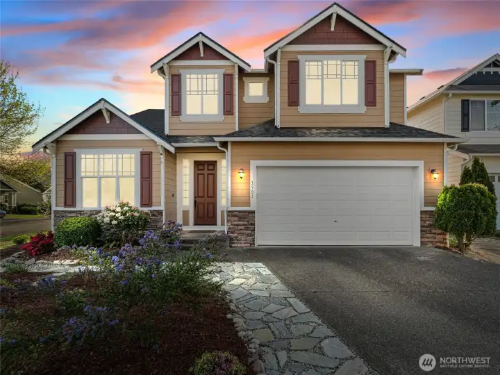 WELCOME HOME | This beautiful home in Meridian Campus features 2,221 sf of living space with 4 bedrooms, 2 bathrooms, plus a den.