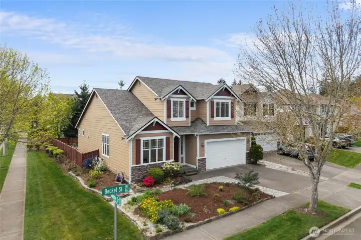 WELCOME TO BECKET STREET | This beautiful home sits on a corner lot in the Meridian Campus neighborhood in an up-and-coming neighborhood that's exploding with new restaurants, shopping and attractions.