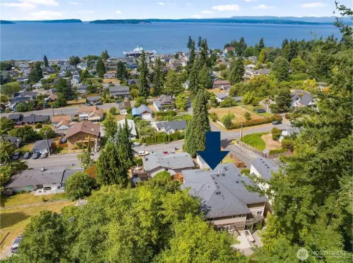 This home backs to trees/greenery which provides privacy for the patio in back.
