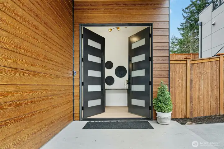 Beautiful Entryway with Modern Charm