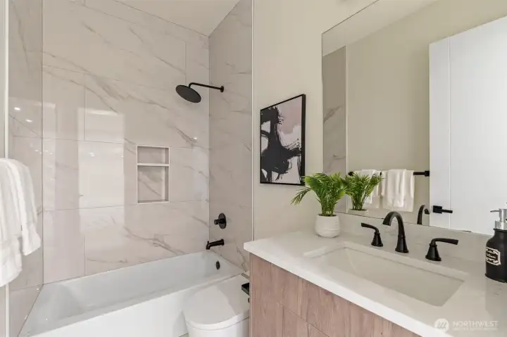 Bath in Basement