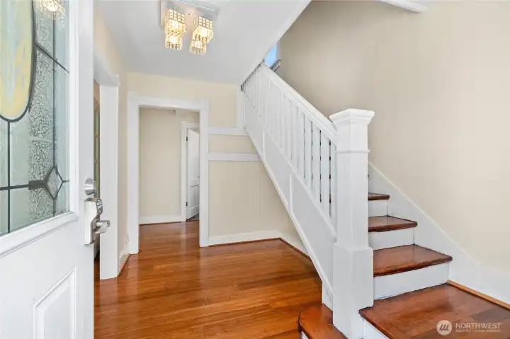 Front door to the home