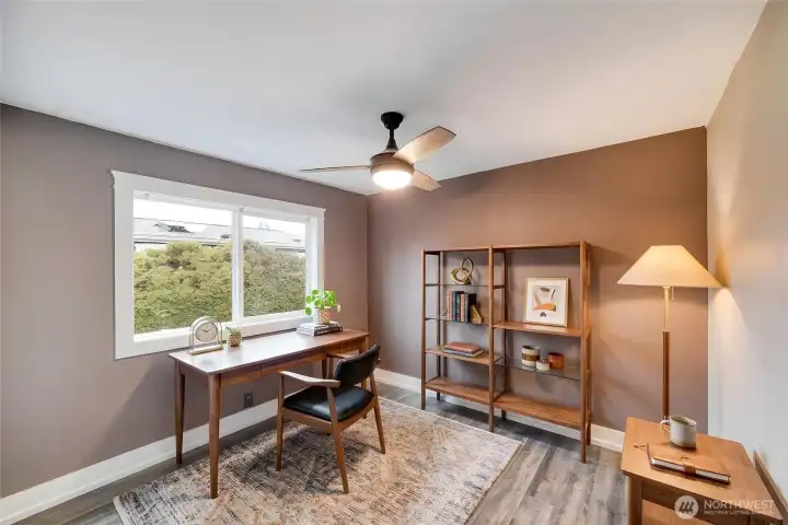 Guest Bedroom 2 (Virtually Staged as a Home Office)