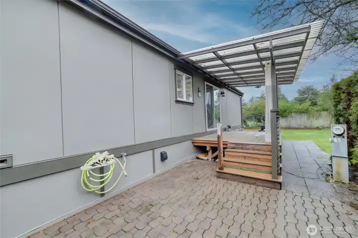 Deck and Patio – Alternate View