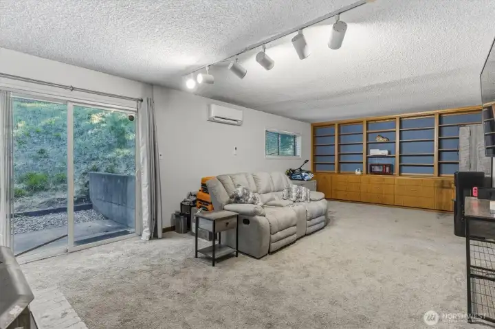 Lower Level family room or room mate's living room Lower Level family room or room mate's living room
