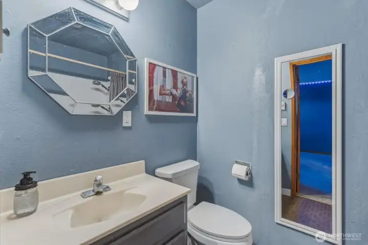 Lower level full bathroom Lower level full bathroom