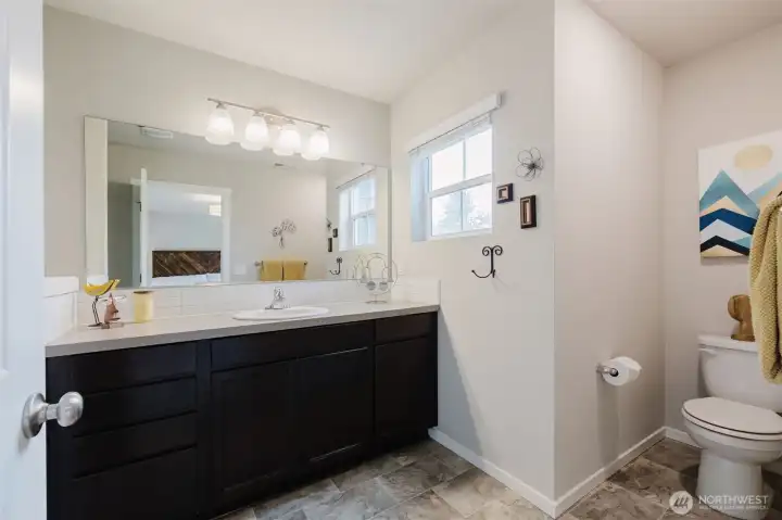 Spacious primary bathroom Spacious primary bathroom