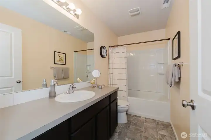 Hall bathroom upstairs Hall bathroom upstairs
