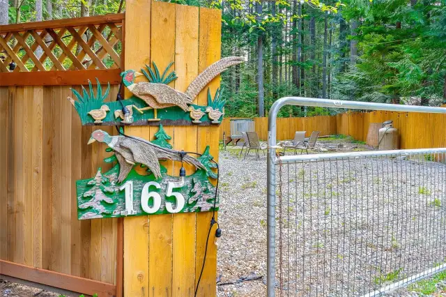 Front Gate Sign