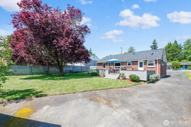 Plenty of off street parking, space to play, garden or just relax!