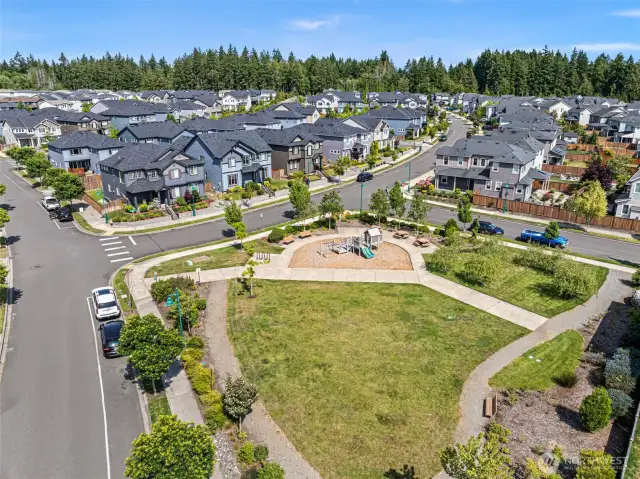 One of many neighborhood parks right on your street