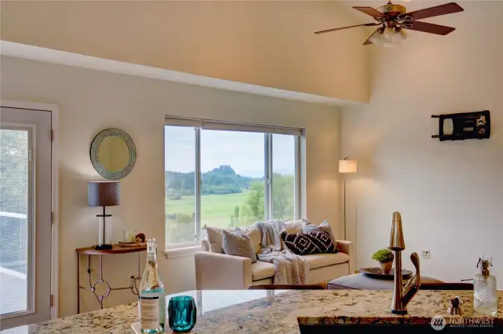 Enjoy the view from the kitchen and anywhere in this space!