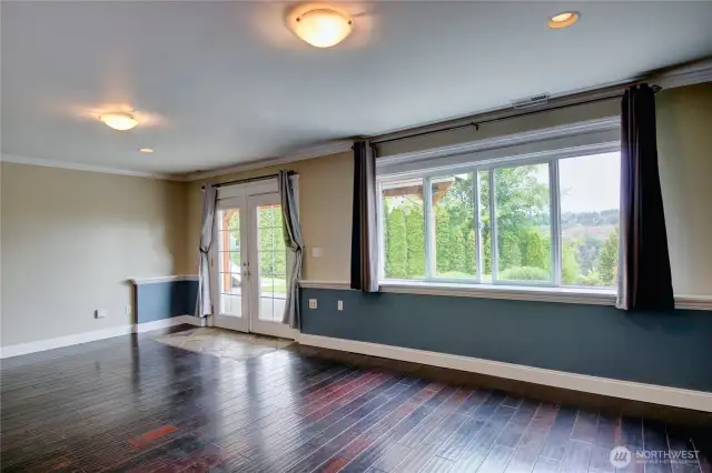 This great space has beautiful mill work and trim adding lots of character and style.