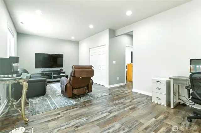 Versatile family room