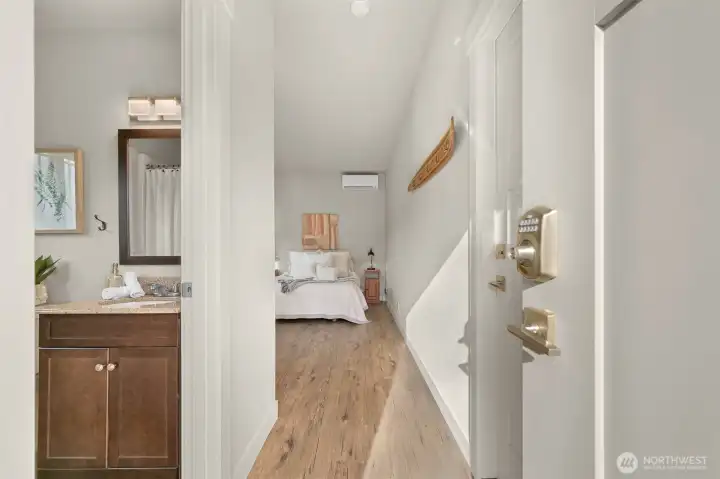 Guest house off the detached garage