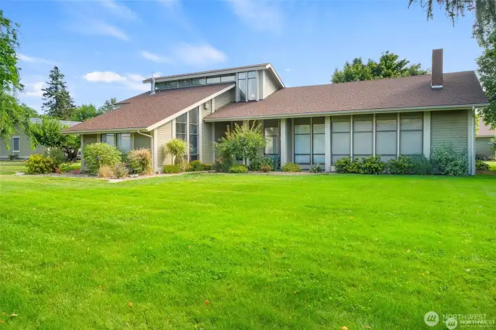 The community clubhouse.